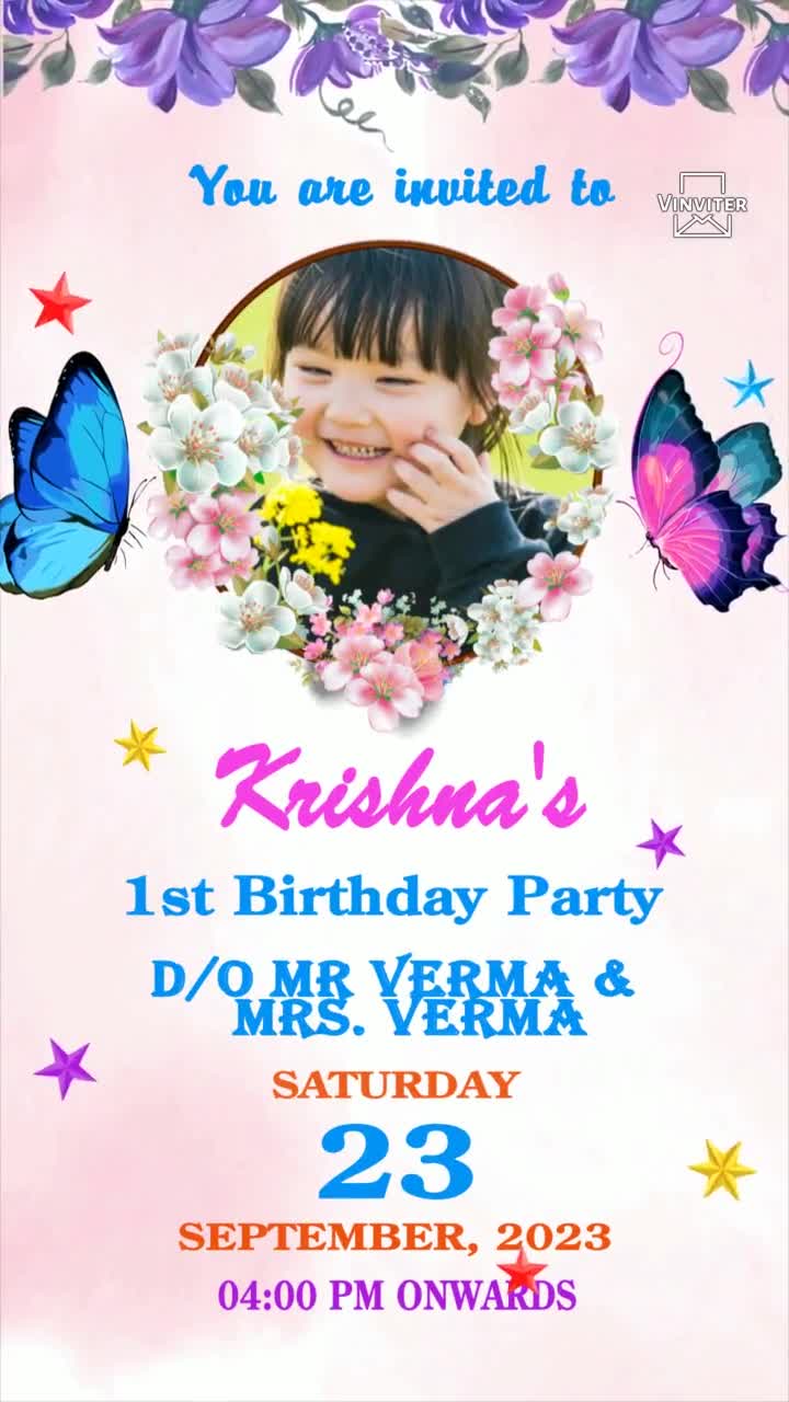 Birthday invitation