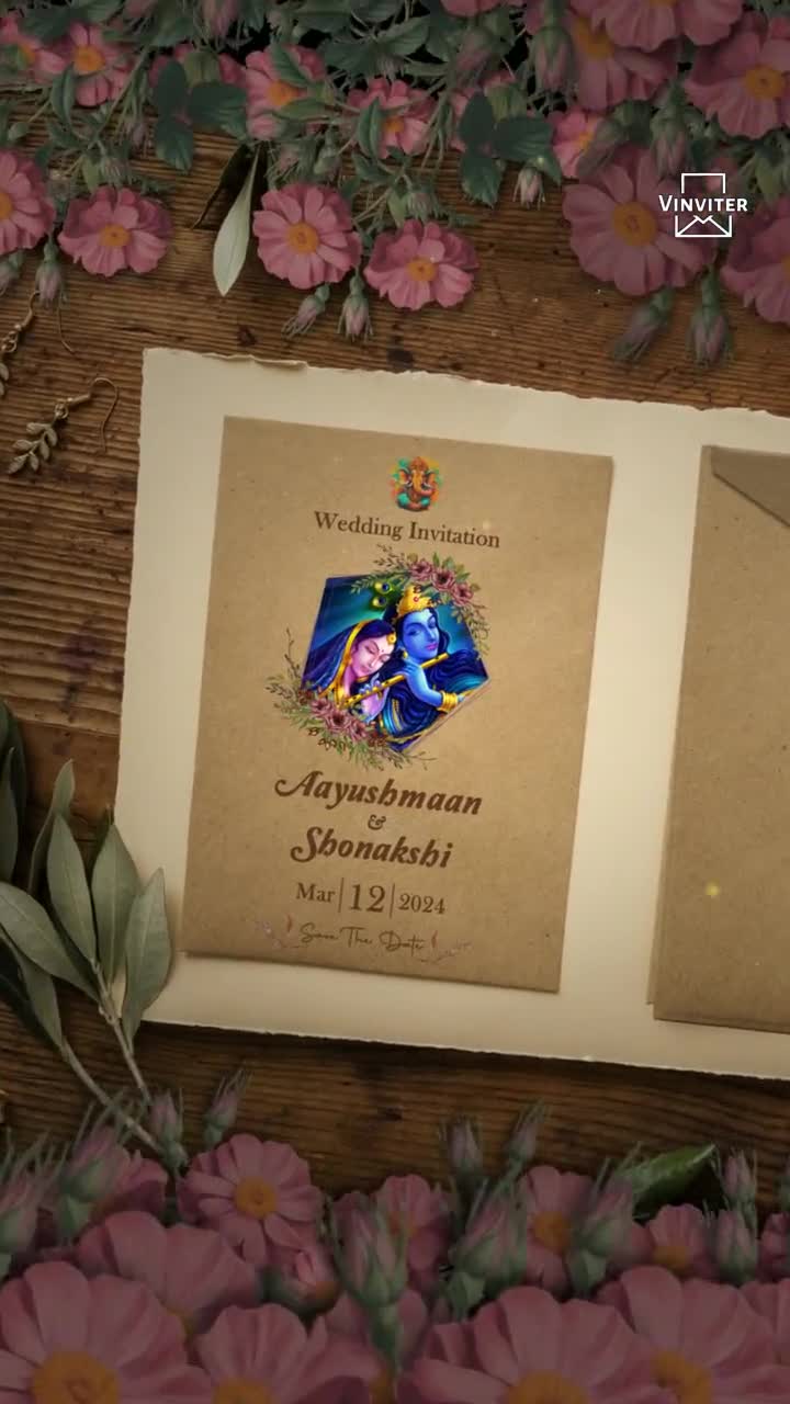 Wedding invitation