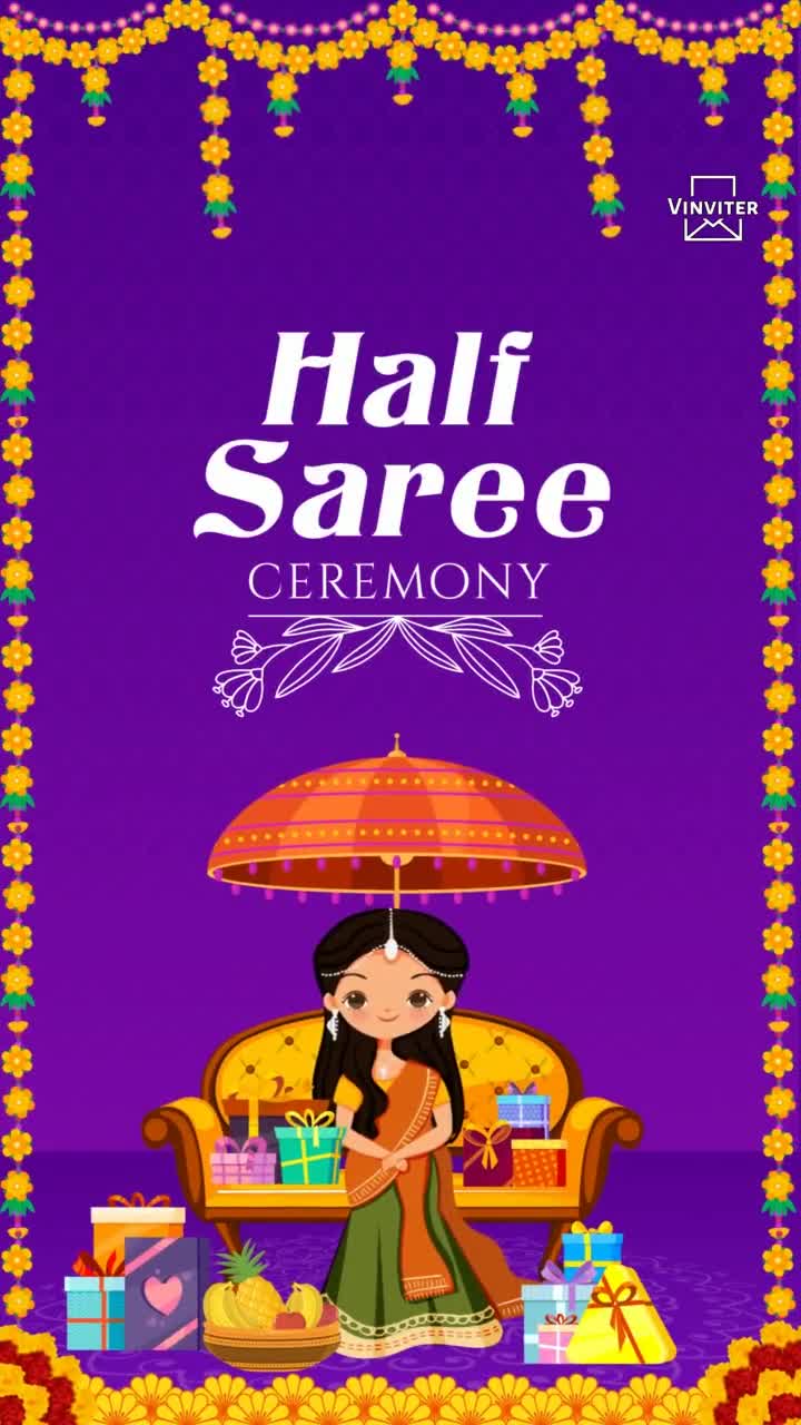 Half Saree Invittaion_1269