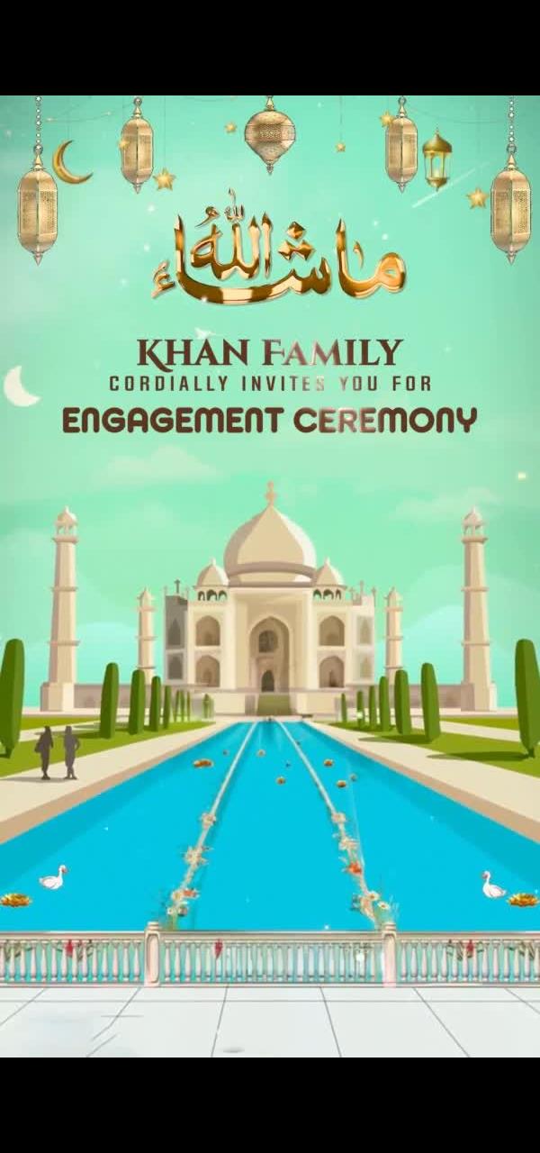 Muslim theme invitation_1729