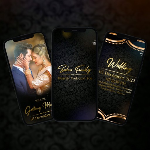 wedding invitation frame 3
