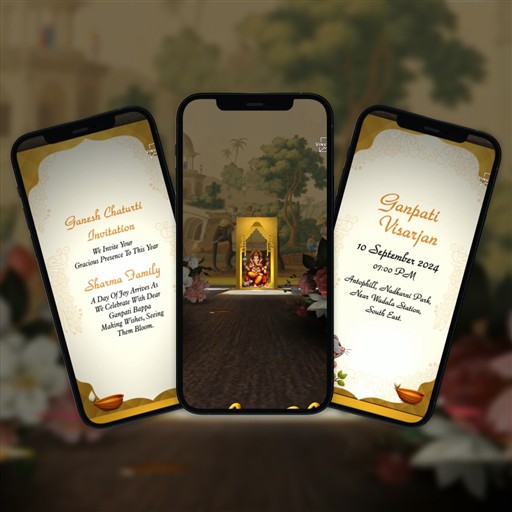 Ganesh Chaturthi Invitation
