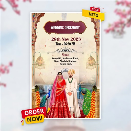 Wedding invitation invitation frame 5