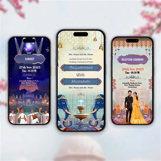 Wedding invitation
