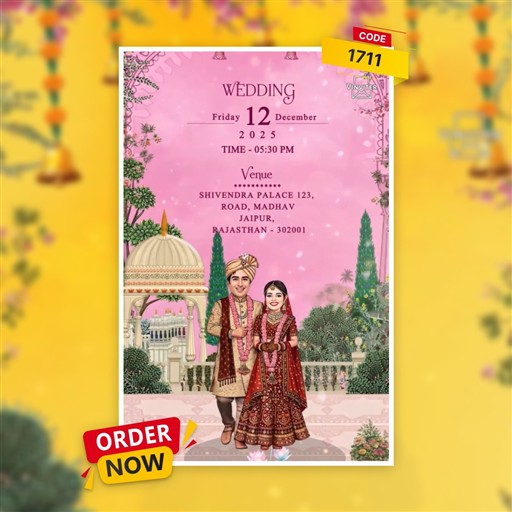 Walking Invitation invitation frame 6